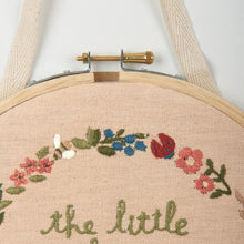 Load image into Gallery viewer, The Little Things are the Big Things Embroidered Wall Decor