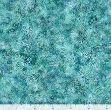 Load image into Gallery viewer, QT Fabrics - Atlantis - Abstract Blender Turquoise - 1/2 YARD CUT