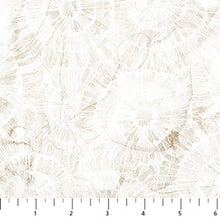 Load image into Gallery viewer, Northcott - Sea Breeze - Sand Dollars Cream - 1/2 YARD CUT