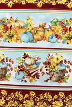 Load image into Gallery viewer, Blank Quilting - Autumn Blessings - Autumn Border Stripe - 1/2 YARD CUT
