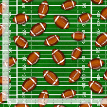 Load image into Gallery viewer, Timeless Treasures - Football - Balls - 1/2 YARD CUT