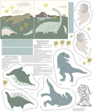 Load image into Gallery viewer, Riley Blake - Roar Cream - 7 yard + panel bundle