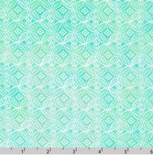Load image into Gallery viewer, Robert Kaufman - Desert Blooms - Trellis Mint - 1/2 YARD CUT