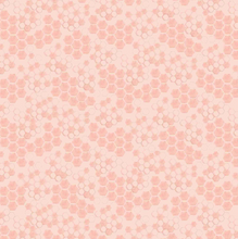 Load image into Gallery viewer, Timeless Treasures - Home Sweet Home - Pink Honeycomb - 1/2 YARD CUT