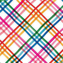 Load image into Gallery viewer, Michael Miller - Rainbow Check - 1/2 YARD CUT
