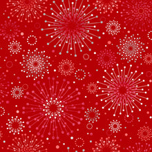 Load image into Gallery viewer, RJR - Holiday Twinkle 2 - Sparklers Cranberry - 1/2 YARD CUT