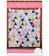 Load image into Gallery viewer, Triangularity Quilt Pattern