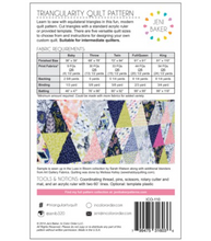 Load image into Gallery viewer, Triangularity Quilt Pattern