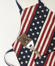 Load image into Gallery viewer, American Flag Apron
