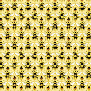 Kanvas - Buzzworthy - Bee Geo - 1/2 YARD CUT