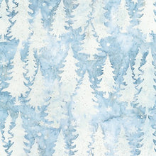 Load image into Gallery viewer, Robert Kaufman - Magical Winter - Trees Sky - 1/2 YARD CUT