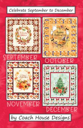 Celebrate the Seasons Quilt Pattern - September - December