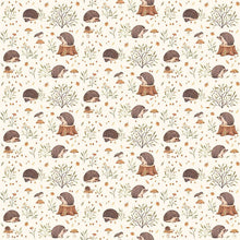 Load image into Gallery viewer, Dear Stella - Little Forest - Hedgehogs - 1/2 YARD CUT