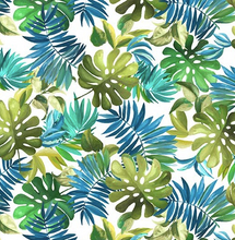 Load image into Gallery viewer, Michael Miller - Lavish Leaves - White - 1/2 YARD CUT