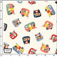 Load image into Gallery viewer, Michael Miller - Campers - 1/2 YARD CUT