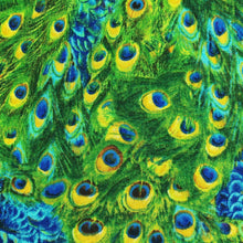 Load image into Gallery viewer, Elizabeth’s Studio - Exotica Peacock Feathers - 1/2 YARD CUT