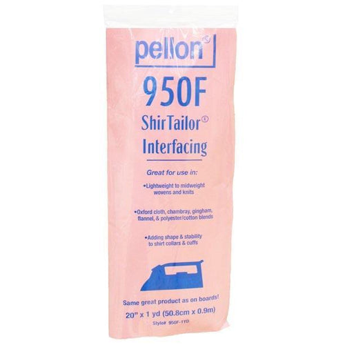 Pellon 950F ShirTailor Interfacing - 1 yard pack - Dreaming of the Sea Fabrics