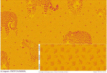 Load image into Gallery viewer, Tula Pink Daydreamer - Lil Jaguars Papaya - 1/2 YARD CUT