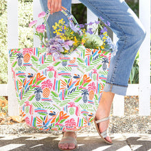 Load image into Gallery viewer, Tropics Jute Bucket Bag