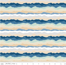 Load image into Gallery viewer, Riley Blake - Rocky Mountain Wild - Range Sunset - 1/2 YARD CUT - Dreaming of the Sea Fabrics
