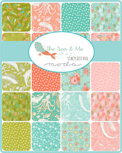 Load image into Gallery viewer, Moda Fabrics - The Sea and Me - Mermaid Dance Shell - 1/2 YARD CUT