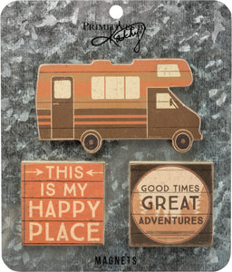 Camping Magnet Set