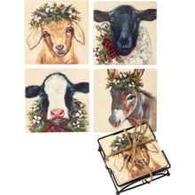 Load image into Gallery viewer, Merry Farm Coaster Set
