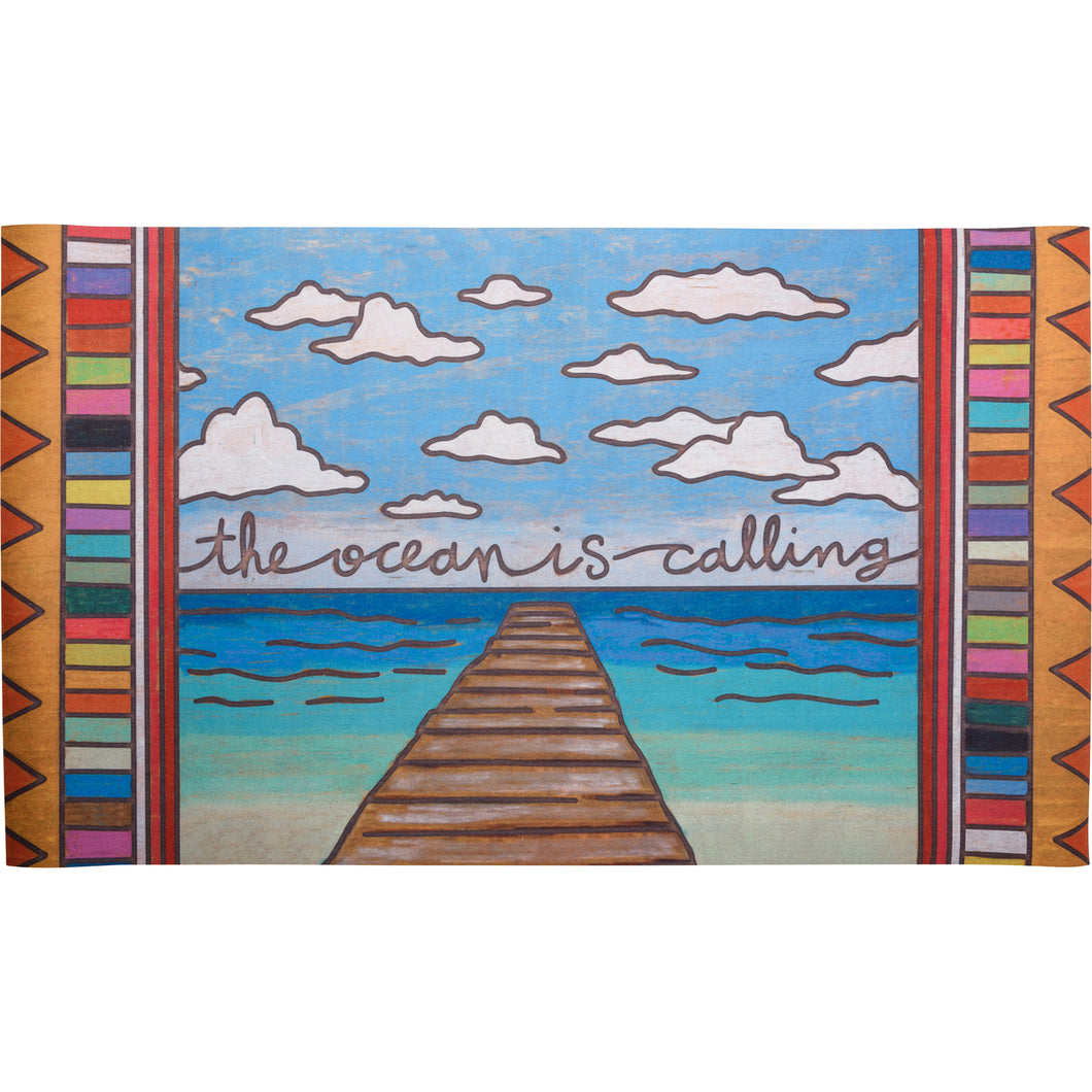 The Ocean is Calling Rug