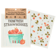 Load image into Gallery viewer, Swedish Dish Cloth Set - Berry
