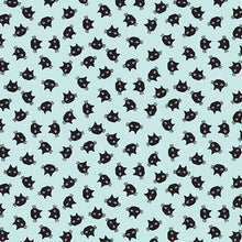 Load image into Gallery viewer, Benartex/Contempo - Purr Fect Cats - Small Cat Faces - 1/2 YARD CUT
