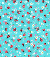 Load image into Gallery viewer, Fabric Traditions - Ladybug Glitter - 1/2 YARD CUT
