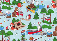 Load image into Gallery viewer, Fabric Traditions - Wilderness Camp - 1/2 YARD CUT
