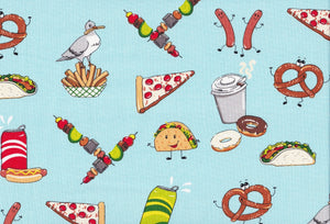 Fabric Traditions - Snack Time - 1/2 YARD CUT