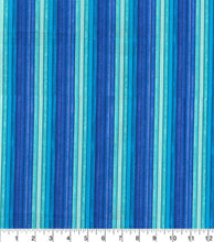 Load image into Gallery viewer, Keepsake Calico - Follow the Line Blue - 1/2 YARD CUT
