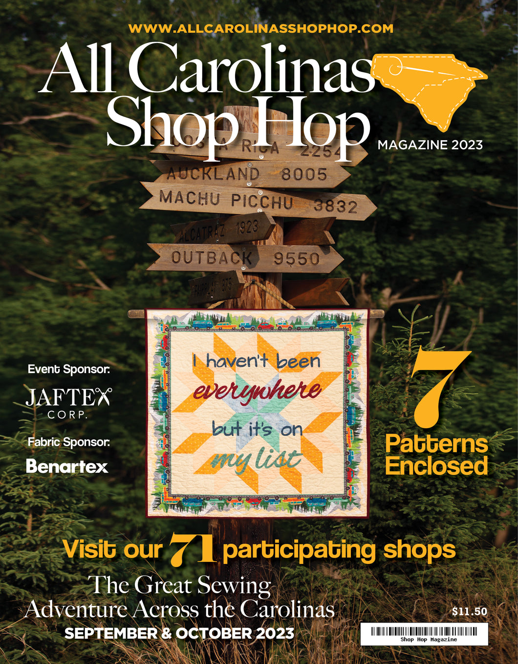 2023 All Carolina Shop Hop Magazine