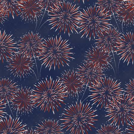 3 Wishes - Sweet Land of Liberty - Sparkling Sky - 1/2 YARD CUT