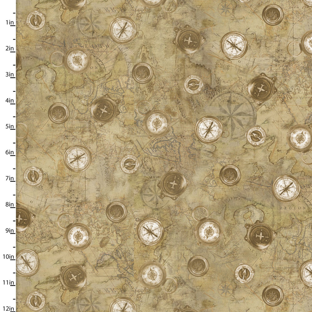 3 Wishes - First in Flight - Lead the Way - 1/2 YARD CUT