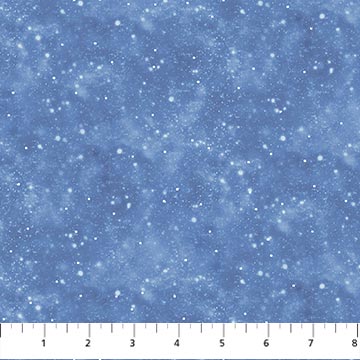 Northcott - Farmstead Friends - Snowy Sky - 1/2 YARD CUT