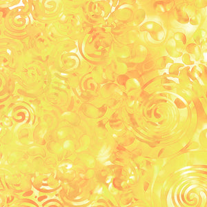 QT Fabrics - Effervescence - Yellow - 1/2 YARD CUT