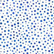 Load image into Gallery viewer, QT Fabrics - Blossoms of Blue - Dots - 1/2 YARD CUT
