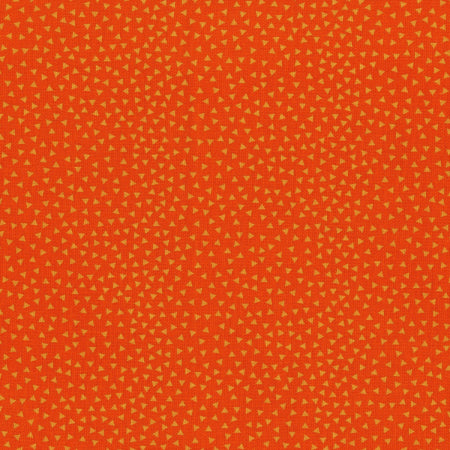 RJR - Pow Wow Wow - Confetti Orange - 1/2 YARD CUT