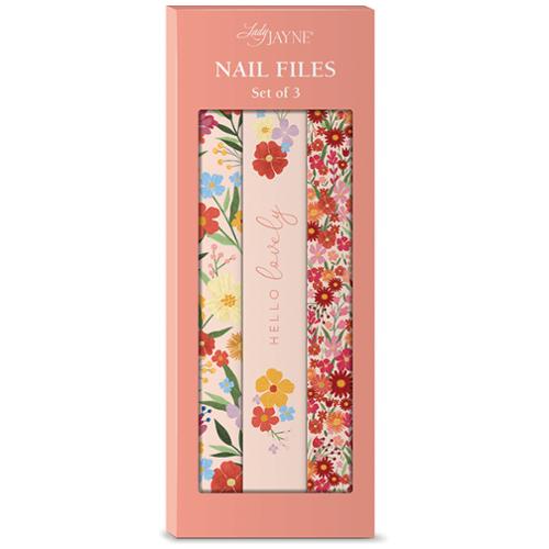 Floral Nail File Set