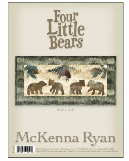 Four Little Bears Pattern by McKenna Ryan