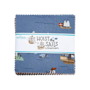 Riley Blake - Hoist the Sails - 5” Stacker
