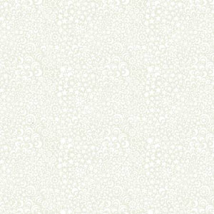 Windham Fabrics - Celeste White on White - 1/2 YARD CUT