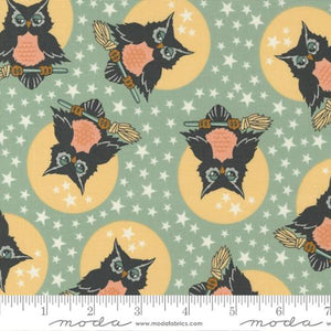 Moda Fabrics - Owl O Ween - Owls Gobblin - 1/2 YARD CUT