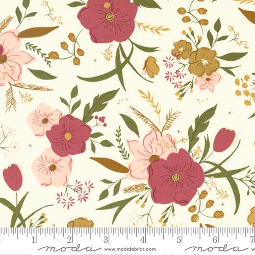 Moda Fabrics - Evermore - Woodland Bouquet Lace - 1/2 YARD CUT