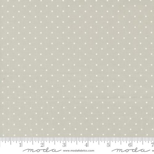 Moda Fabrics - Shoreline Gray Dots - 1/2 YARD CUT