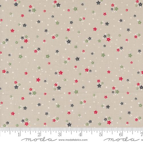 Moda Fabrics - Starberry - Stars Dots Stone - 1/2 YARD CUT