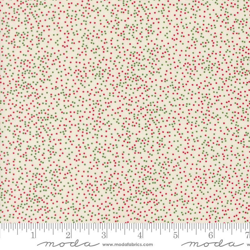 Moda Fabrics - Once Upon a Christmas - Sugar Cookie Sprinkles - 1/2 YARD CUT